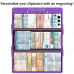 WhiteCoat Clipboard® Trifold - Lilac Critical Care Edition